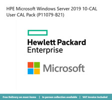 HPE Microsoft Windows Server 2019 10-CAL User CAL Pack (P11079-B21)