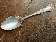 Antique Sterling ALVIN MAJESTIC 1900 Teaspoon FLORAL ORNATE "Mabel"