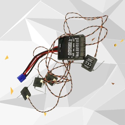 AR12120 12-Channel DSMX/XPlus Power Safe Receiver for SPMAR12120±4Satellites New