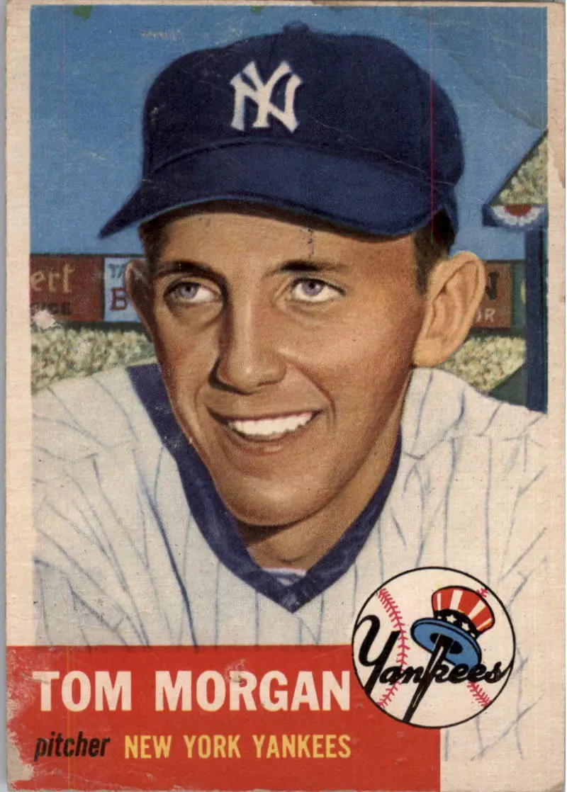 Tom Morgan trading card