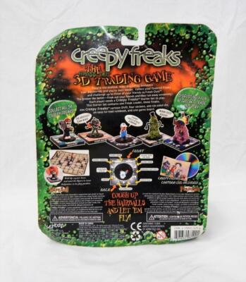 WIZKIDS Creepy Freaks The Gross-Out 3D Trading Game *CARTOON DVD