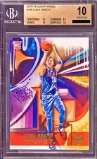 BGS 10 Pristine RC Luka Doncic 2018-19 Court Kings Level II True Rookie Graffiti