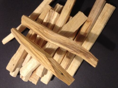 Bargain 60gr ODD sizes🙃 PALO SANTO HOLY WOOD ORGANIC 🌕INCENSE/SMUDGE STICKS - Picture 2 of 2