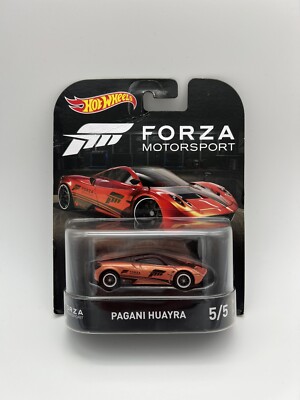 Hot Wheels Pagani Huayra 5/5 - Forza Motorsport - Retro Entertainment - selten