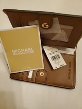 Michael Kors Jet Set Medium Slim Wallet Bag Clutch Luggage Brown はるる様専用ハンドメイド