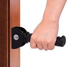 Flip Up Grab Bars for Doorway Extended Folding Stairs Assist Handle Ergonomic...