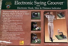 CLUB CHAMP ELECTRONIC SWING GROOVER ELECTRONIC HOOK,SlLICE & DISTANCE INDICATOR