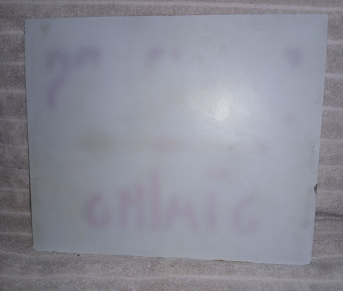 Vintage Light-Up Elevator Stairs Sign w/Metal Frame & White Glass on Both Sides - Picture 13 of 14