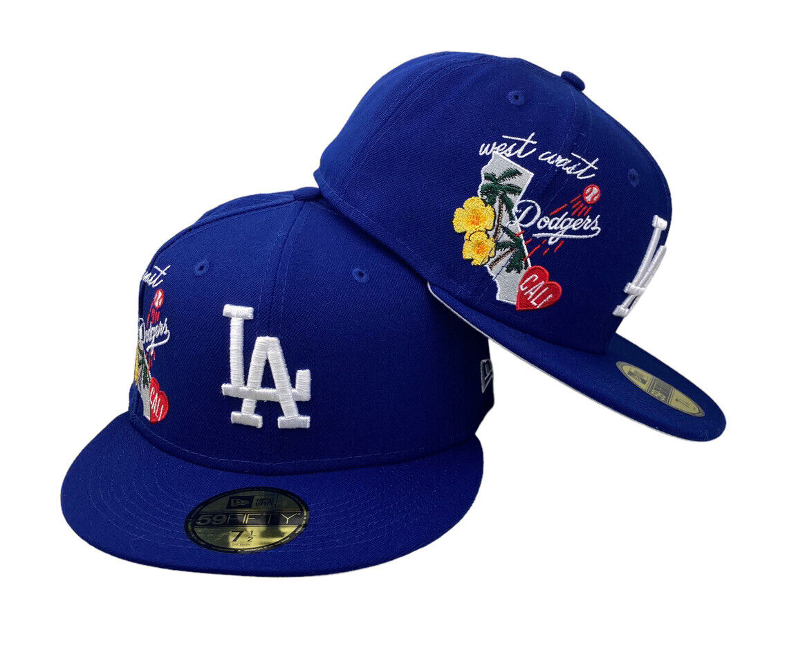 Los Angeles Dodgers City Patch New Era 59FIFTY fitted Hat Los Angeles Dodgers City Patch New Era 59FIFTY fitted Hat