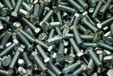 (65) Hex Head 1/2-13 x 1-1/2 Grade 5 Bolts Cap Screws Zinc