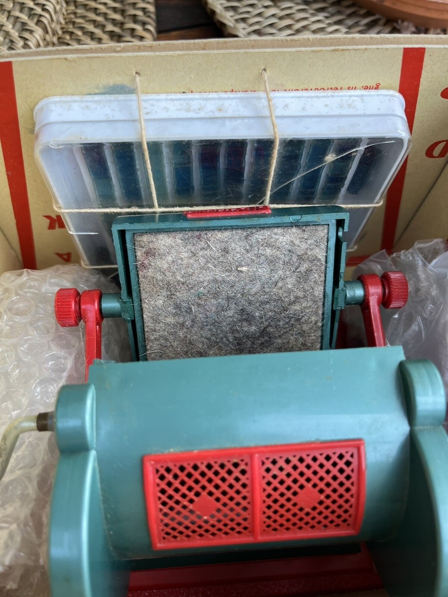 Jouet Vintage Novimprim - Mini Presse à Imprimer En Tôle - Occasion