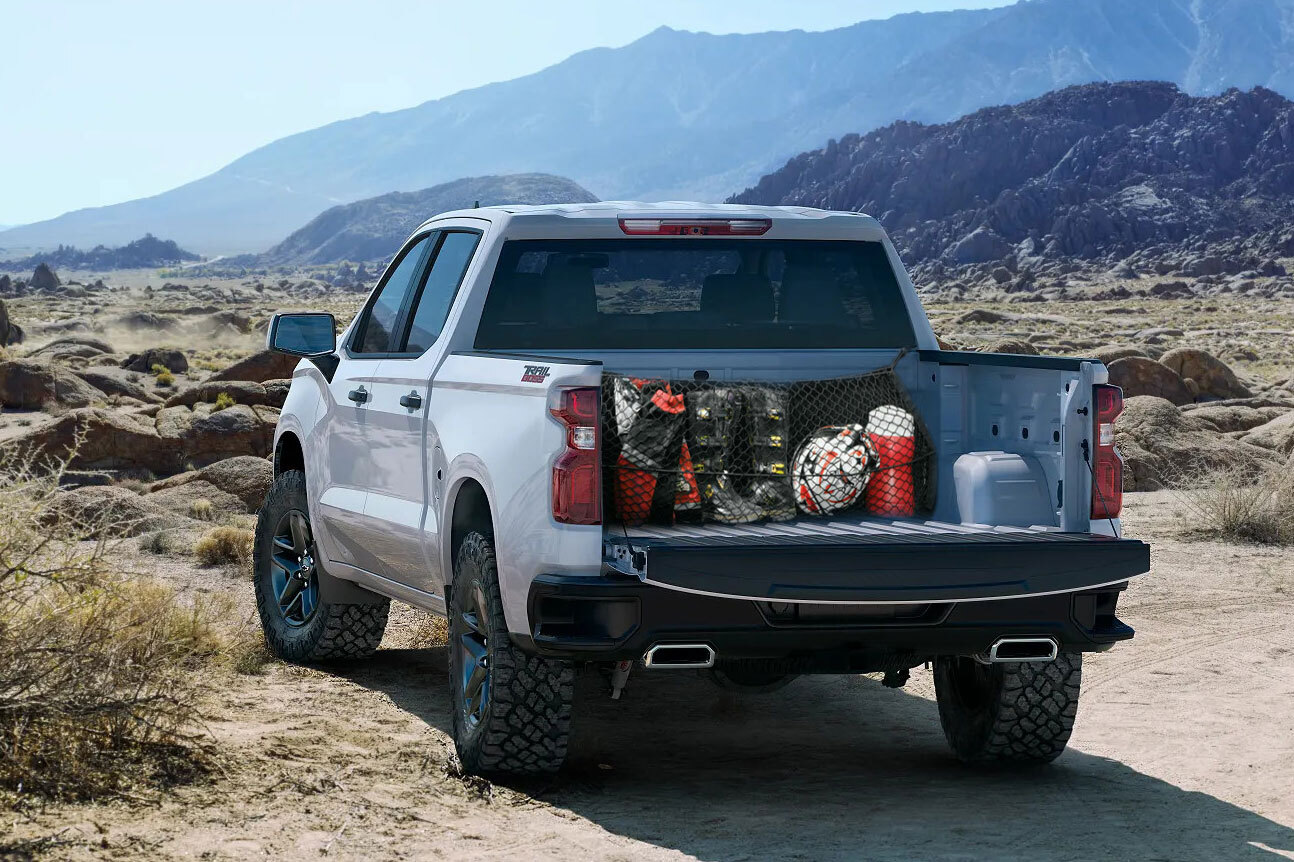 Rear Trunk Envelope Style Mesh Organizer Cargo Net For Toyota Tundra 2014-2020