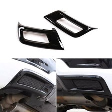 2x Rear Side Tail Throat Exhaust Pipe Cover For Land Rover Discovery Sport 20-22