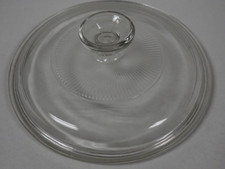 Pyrex Round Clear Glass Lid G1C Corning Ware