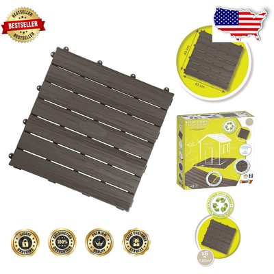 Durable Plastic Playhouse Tiles Set of 6   Perfect for Kids Ages 2 and Up