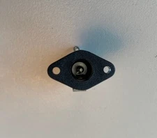 RARE VINTAGE NOS AC SOCKET FOR EXTERNAL POWER SUPPLY FOR SCREW MOUNT TURNTABLE