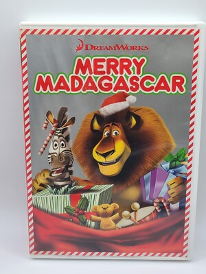 Merry Madagascar [DVD] TESTED And Works 