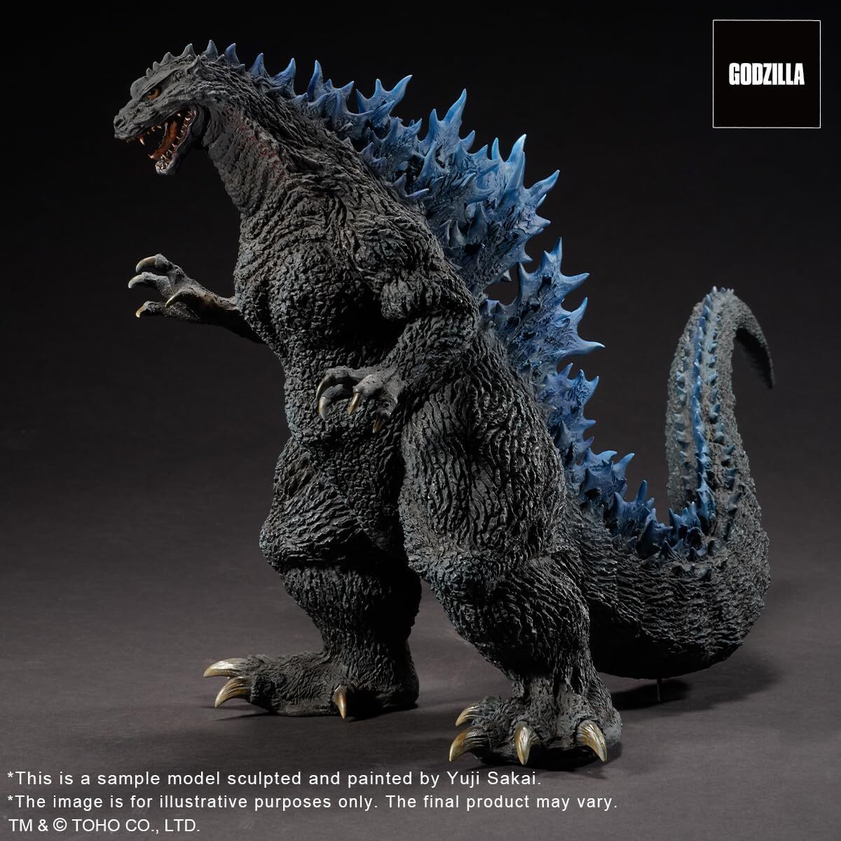 X-Plus GODZILLA 2000 Millenium Template for Model Study Ver. Yuji
