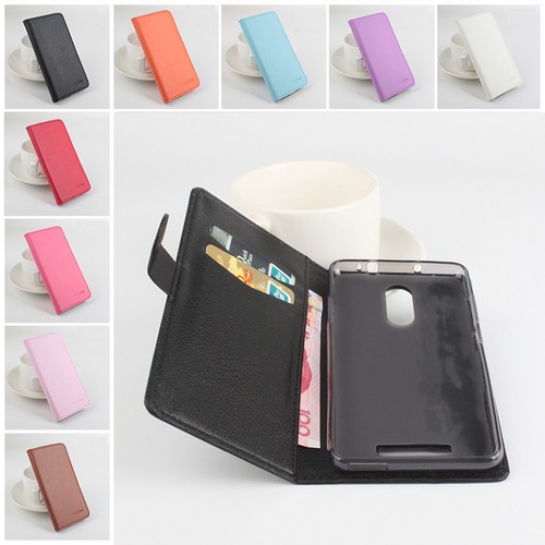 Protective Flip PU Leather Case Cover For 5,5" Xiaomi Redmi Note 3 Mobile Phone
