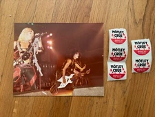 Motley Crue Live  - Vintage 1983 Shout Devil Tour Dallas TX Photo - S.I.N CLUB