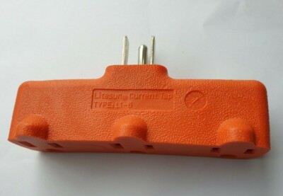 litesun lt-6 15a 125v heavy duty triplex outlet orange (R5S1.3B1)