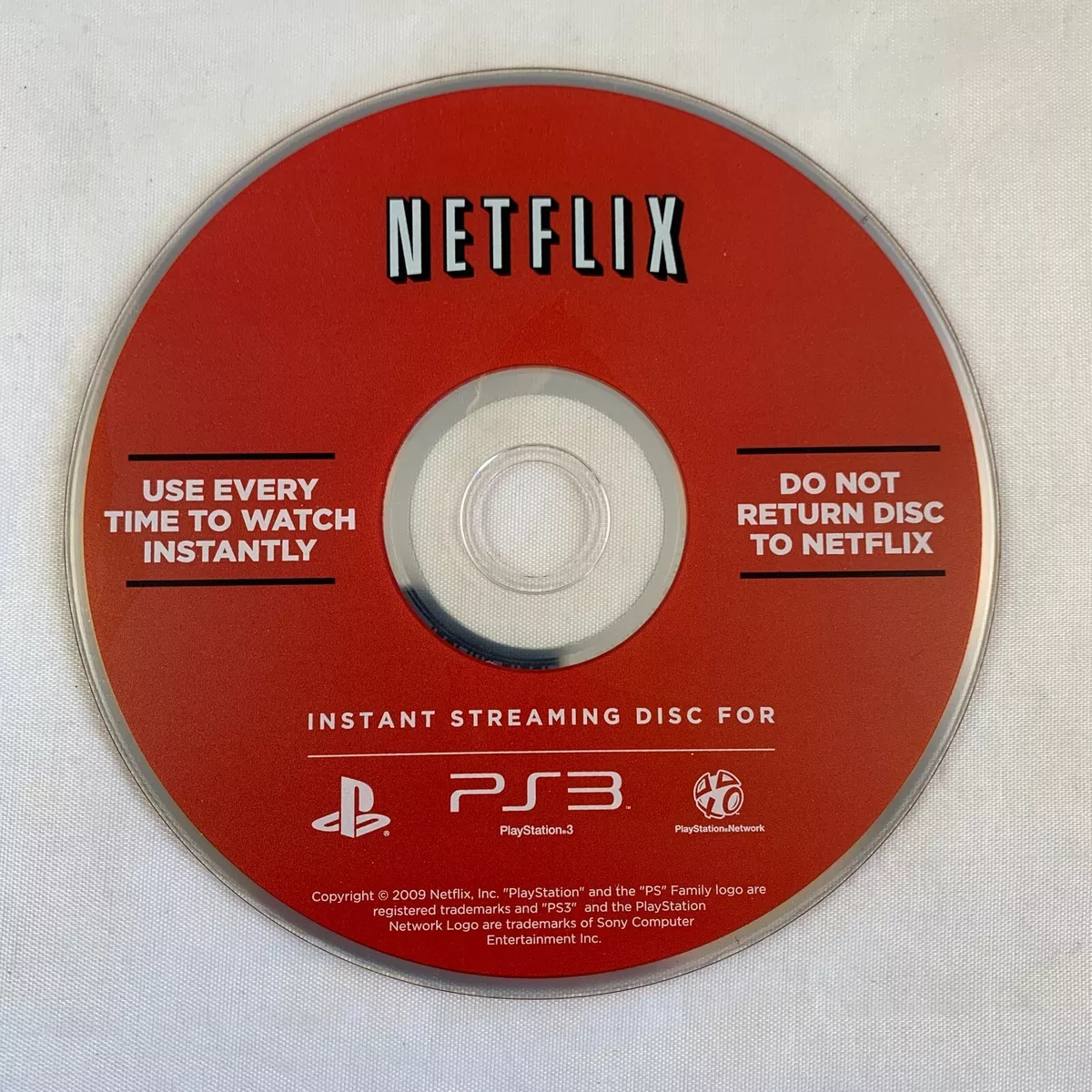 Netflix on hot sale ps3