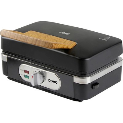 DOMO Sandwich Waffelgrill 3in1 Sandwichmaker Inky Black Schwarz