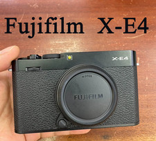 Fujifilm X Series X-E4 Mirrorless Digital Camera Black English Language-95 new