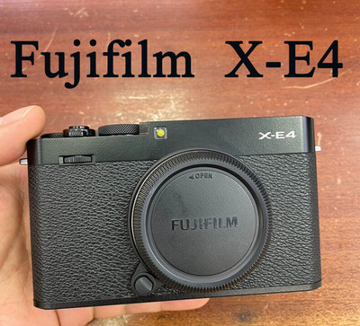 Fujifilm X Series X-E4 Mirrorless Digital Camera Black English Language-95%new