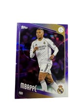 2025-26 Topps UEFA Club Competitions - Purple Foil #112 Kylian Mbappé #/250