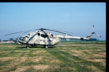 BG351 ORIGINAL K64 AIRCRAFT SLIDE: Czech Air Force Mil Mi-8 Hip 0842