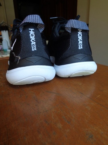 Hoka One One Hupana Flow Men’s Sz 11 Black White Mesh Running Comfort Shoes. - Picture 9 of 12