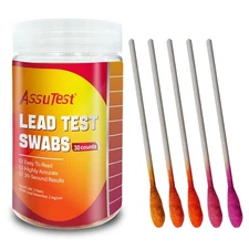 Lead Test Kit Results in Just 30 Seconds(60 Immediate Result Swabs) at Home Lead
