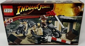 Lego 7620 - New - Indiana Jones Motorcycle Chase