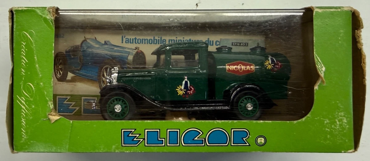 Camion Eligor Team Compétition Truck Racing + 2 Camions 1/43 – Mercedes Métal