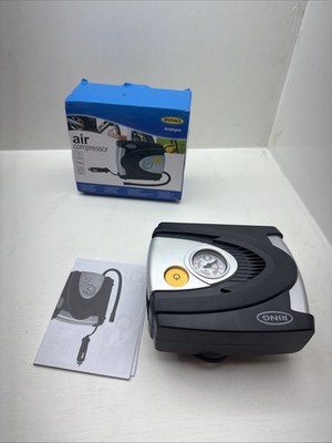 Ring RAC610 kompakter analoger Reifenfüller Luftkompressor 12 V
