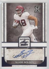 2022 Leaf Ultimate Draft Navy 49/50 Slade Bolden #BA-SB1 Auto 8wm