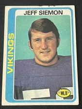1978 Topps #58 Jeff Siemon