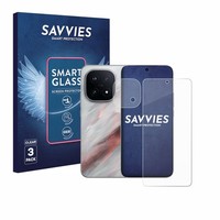 3X Savvies Schutzglas FüR Vivo Iqoo 15 (Display+Kamera) Panzer Folie Glas Klar