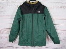 The North Face Boy's Green Warm Storm Rain Jacket Size L 14/16 NF0A3NOC
