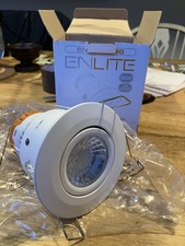 Enlight Adjustable LED Downlight 8W Warm White, Dimmable.