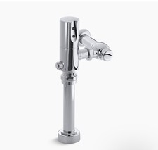 Kohler 10956-SV-CP Tripoint 1.28 GPF DC Flush Valve, Polished Chrome
