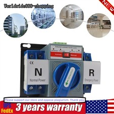 110V 2P 63A Dual Power Automatic Transfer Swi...