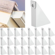 25pcs Aluminum Gutter Wedges for 5-inch K-Style Gutters, Levels Rain Gutters on
