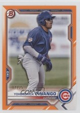 2021 Bowman Draft Orange /25 Yohendrick Pinango #BD-25 1q6u