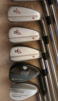 TaylorMade ICW 1番アイアン Dynamic Gold R300 TZ GOLF - TaylorMade ICW 11 Blades 4-PW, RAC 52*, Tour 55* Iron