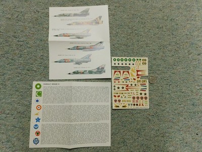 Esci decals 1/72 Dassault Mirage III variants  C89
