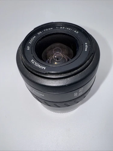 Minolta AF Zoom 35-70mm f3.5-4.5 Minolta  Japan 61703419 Vintage Camera Lens