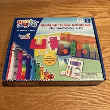Mathlink Cubes Number blocks1-10 Activity Set, 30 Preschool Learning 