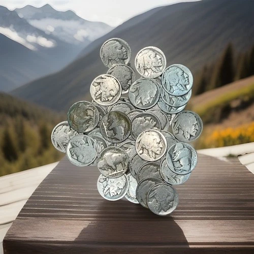 Lot 43 Mixed Mints PDS No Date Buffalo Nickel’s “Good Candidate For Nic-a-Date”